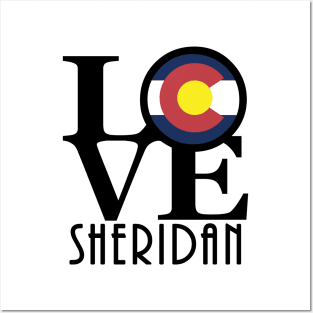 LOVE Sheridan Colorado Posters and Art